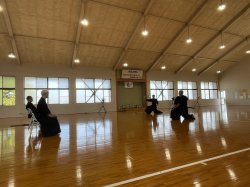 試合形式の稽古です