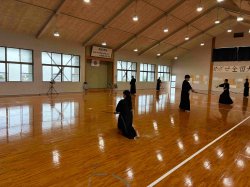 稽古風景です